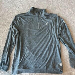 Linksoul grey quarter zip